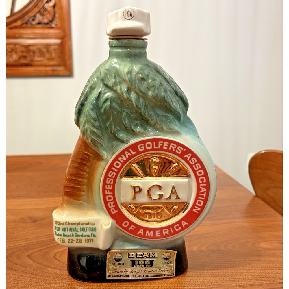 Jim Beam decanter PGA National Golf Club East Course 53rd Championship 1971
